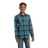 Boy's Ariat Hastings Retro Fit Snap Front Shirt #10038070 -Western Kidz Sales 00885ebabd953f1c699d6618dfc584ec