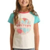 Girl's Rock & Roll Cowgirl T-Shirt #RRGT21RZLX -Western Kidz Sales 07a45c8bdf4f2636abaf071b3e68f59c