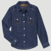 Girl's Wrangler Snap Front Shirt #112317728 -Western Kidz Sales 0d519e9c8724f37308731d499d3b139b