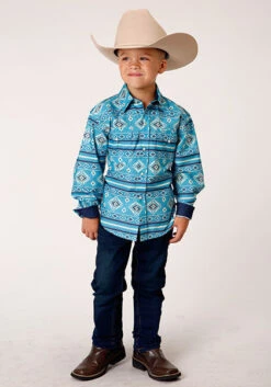 Boy's Roper Snap Front Shirt #03-030-0067-4018 -Western Kidz Sales 0f5b6935bb4dad9830cc75c6d5ef4720