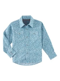 Boy's Wrangler 20X Snap Front Shirt #112318905