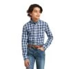 Boy's Ariat Pro Series Taj Classic Fit Button Down Shirt #10039515 -Western Kidz Sales 17d7349ccef3e6649bed664fb29ecdff