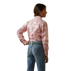 Girl's Ariat Paisley Snap Front Shirt #10043816 -Western Kidz Sales 18142de5466bdb82ba9ec54c16bc15ec
