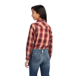 Girl's Ariat REAL Snap Front Shirt #10041653 -Western Kidz Sales 1e0610330e4666dd58ca8f2690af22d3