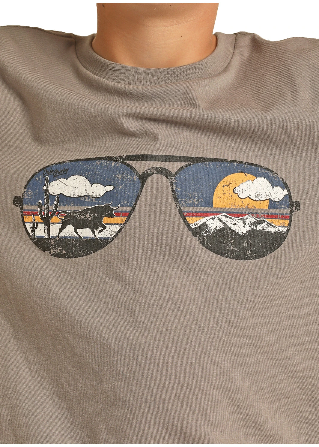 Boy's Rock & Roll Cowboy Dale Brisby T-Shirt #RRBT21R12T 4 Boy's Rock & Roll Cowboy Dale Brisby T-Shirt #RRBT21R12T - Image 2