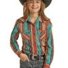 Girl's Rock & Roll Cowgirl Snap Front Shirt #RRGSOSRZ0Y -Western Kidz Sales 22374c293f925a1fec1244731dbb23f2