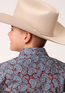 Boy's Roper Snap Front Shirt #03-030-0225-4012 -Western Kidz Sales 2d9de56986109d4a374e27d9681af4e5