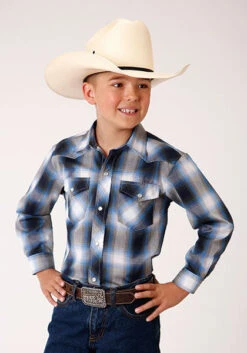 Boy's Roper Snap Front Shirt #01-030-0101-4027