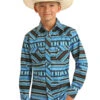 Boy's Rock & Roll Cowboy Snap Front Shirt #RRBSOSRZ81 -Western Kidz Sales 36df37cbcabce0db5d24f22e97cfbe14