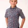 Boy's Roper Button Down Shirt #30-031-0325-4012 -Western Kidz Sales 3c18eaff5365b13572870d23a860ec2f