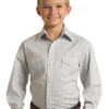 Boy's Rough Stock Snap Front Shirt #RSBSOSRYTA -Western Kidz Sales 3c7ae570830049c64ee9f8c17e3f3d95
