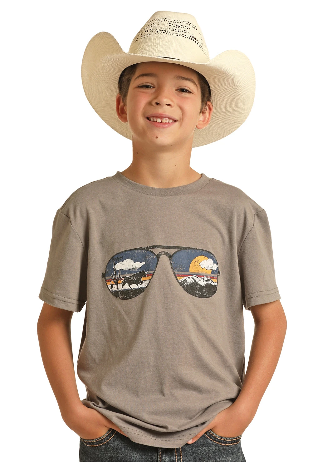 Boy's Rock & Roll Cowboy Dale Brisby T-Shirt #RRBT21R12T 3 Boy's Rock & Roll Cowboy Dale Brisby T-Shirt #RRBT21R12T