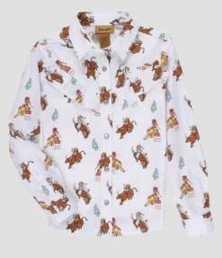 Girl's Wrangler Snap Front Shirt #112329225