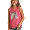 Girl's Rock & Roll Cowgirl Tank Top #RRGT20R194 -Western Kidz Sales 525f9623639b96da8d56cba5fe0f215b