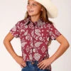 Girl's Roper Snap Front Shirt #03-081-0064-4040 -Western Kidz Sales 54ade932010e5965acfb63c7113c4593