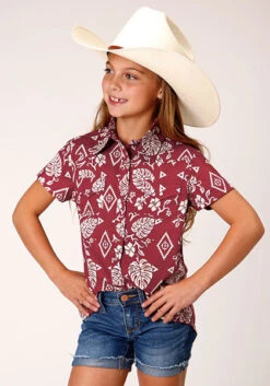 Girl's Roper Snap Front Shirt #03-081-0064-4040