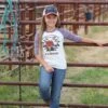 Cinch Girl's Cruel Girl T-Shirt #CTK3530028WHT -Western Kidz Sales 5f07cc1ac2a16d16b3f43dd23a395f1d