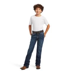 Boy's Ariat B4 Relaxed Ramos Fashion Boot Cut Jean #10041090 -Western Kidz Sales 63384a4e37ac51762ab727040b470907
