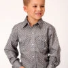 Boy's Roper Snap Front Shirt #03-030-0225-4017 -Western Kidz Sales 6e531a3de25368f1bc5855e6d8002bae