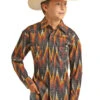 Boy's Rock & Roll Cowboy Snap Front Shirt #RRBS2SRZ7O -Western Kidz Sales 74305e28fedc098a8aad55835a66748f