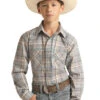 Boy's Rough Stock Snap Front Shirt #RSBSOSRZDH -Western Kidz Sales 7722cb0f45eb3c1fae0e70c39929ddfd
