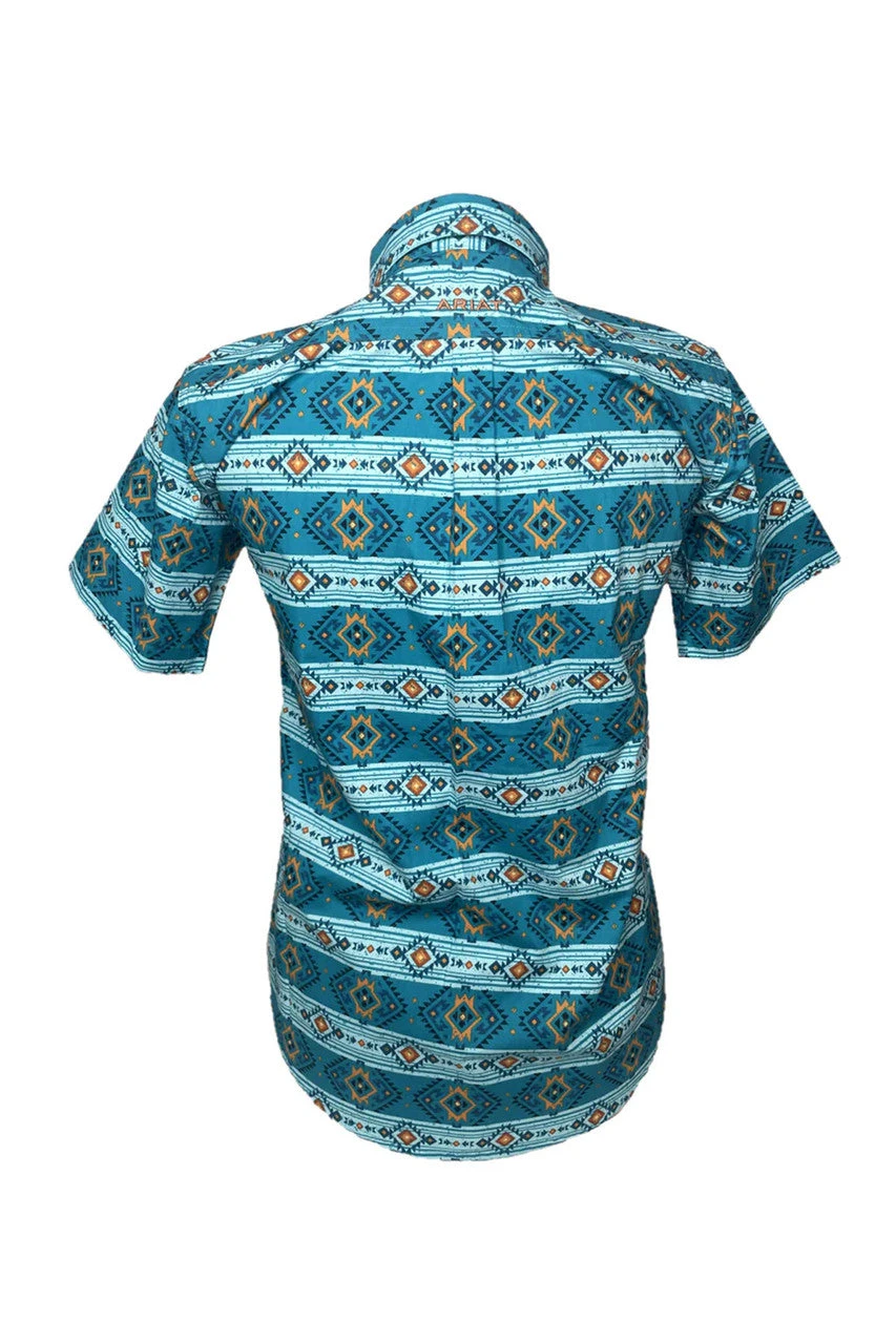 Boy's Ariat Konner Classic Button Down Shirt #10044025 4 Boy's Ariat Konner Classic Button Down Shirt #10044025 - Image 2