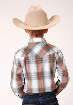 Boy's Roper Snap Front Shirt #03-030-0278-4050 -Western Kidz Sales 84b19058b4226a904edd9ece07491f7b