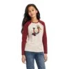 Girl’s Ariat REAL Rosey T-Shirt #10041325 -Western Kidz Sales 8686506d6d3ce24f7350cb49987f9450