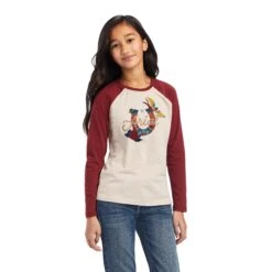Girl’s Ariat REAL Rosey T-Shirt #10041325