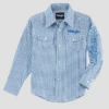 Boy's Wrangler Logo Snap Front Shirt #112314857 -Western Kidz Sales 8cac52ece035c94969bb8c6eda63bb4c
