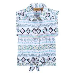 Girl's Wrangler Snap Front Shirt #112315085