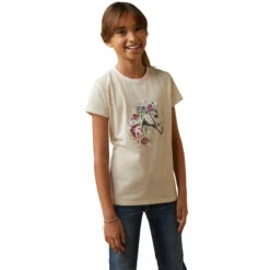 Girl's Ariat Flora T-Shirt #10043740 -Western Kidz Sales 8e35676ae23043c7f0c136e0f85a50ed