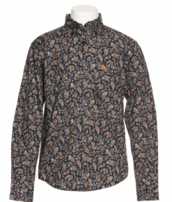 Boy's Cinch Paisley Button Down Shirt #MTW7060297