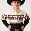 Boy's Roper Snap Front Shirt #03-030-0421-1014 -Western Kidz Sales 9c3cb4623e18f46bd27759efa4bd219b