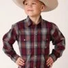 Boy's Roper Snap Front Shirt #03-030-0278-1046