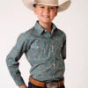 Boy's Roper Snap Front Shirt #03-030-0225-4010 -Western Kidz Sales a334eda06855719242cc060c50ba8a1b