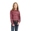 Girl's Ariat REAL Alma Snap Front Shirt #10042241 -Western Kidz Sales a3f25a230433307c239539ae24be0ff5