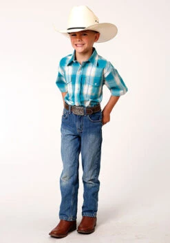 Boy's Roper Snap Front Shirt #03-031-0278-4046 -Western Kidz Sales ad9805d97d4bf932ee979742122b9571