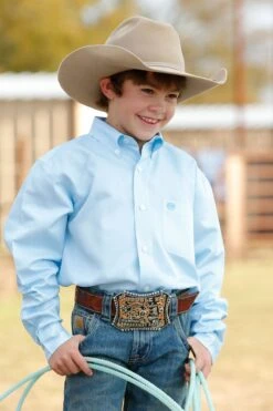 Boy's Cinch Button Down Shirt #MTW7060194LTB