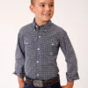 Boy's Roper Button Down Shirt #03-030-0325-4011 -Western Kidz Sales bb869bd8d650b5fbe718700af65a4ff6