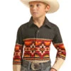 Boy's Panhandle Snap Front Shirt #PHBSOSRZ5W -Western Kidz Sales bbcad0c85a5050cd4b9095b4b81ddaf4