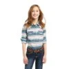 Girl's Ariat REAL Downstream Snap Front Shirt #10042240 -Western Kidz Sales c65e68f0bb39fea016932abbb4168a8c