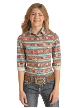 Girl's Panhandle Snap Front Shirt #C6S2138