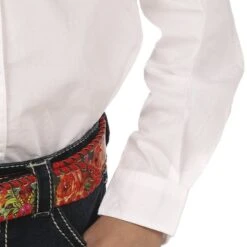 Girl's Wrangler Snap Front Shirt #GW7001W -Western Kidz Sales ca962eec617589ffd3147fc1cd7191fe