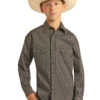 Boy's Rock & Roll Cowboy Snap Front Shirt #RRBSOSRZ7N -Western Kidz Sales cc453af26c40a6856d680d25de89329a