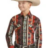 Boy's Panhandle Snap Front Shirt #PSBSOSRZ20 -Western Kidz Sales cc8245238aa6b086b71ec7a4cfebbe78