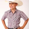 Boy's Roper Snap Front Shirt #01-031-0101-4028WH -Western Kidz Sales d1b0bd3d33e2a0978523c63346c5e4b1