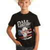 Boy's Rock & Roll Black T-Shirt #RRBT21R1BV -Western Kidz Sales d7b5d47518b1b66b05414f529e965f69