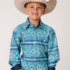 Boy's Roper Snap Front Shirt #03-030-0067-4018 -Western Kidz Sales da99db80db46a11b518eeb2e56208048