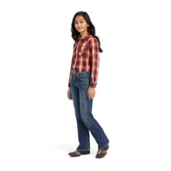 Girl's Ariat REAL Snap Front Shirt #10041653 -Western Kidz Sales dc964d651ad56178ef61b650e0bc80e4